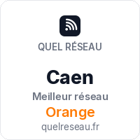 Réseau mobile à Caen - Quel Réseau