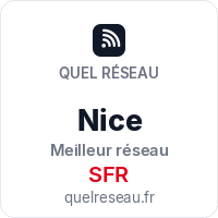Réseau mobile à Nice - Quel Réseau