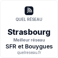 Réseau mobile à Strasbourg - Quel Réseau
