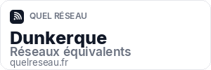 Réseau mobile à Dunkerque - Quel Réseau